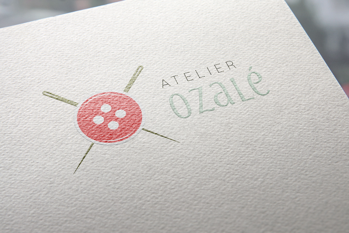 Création graphique logo Atelier Ozalé