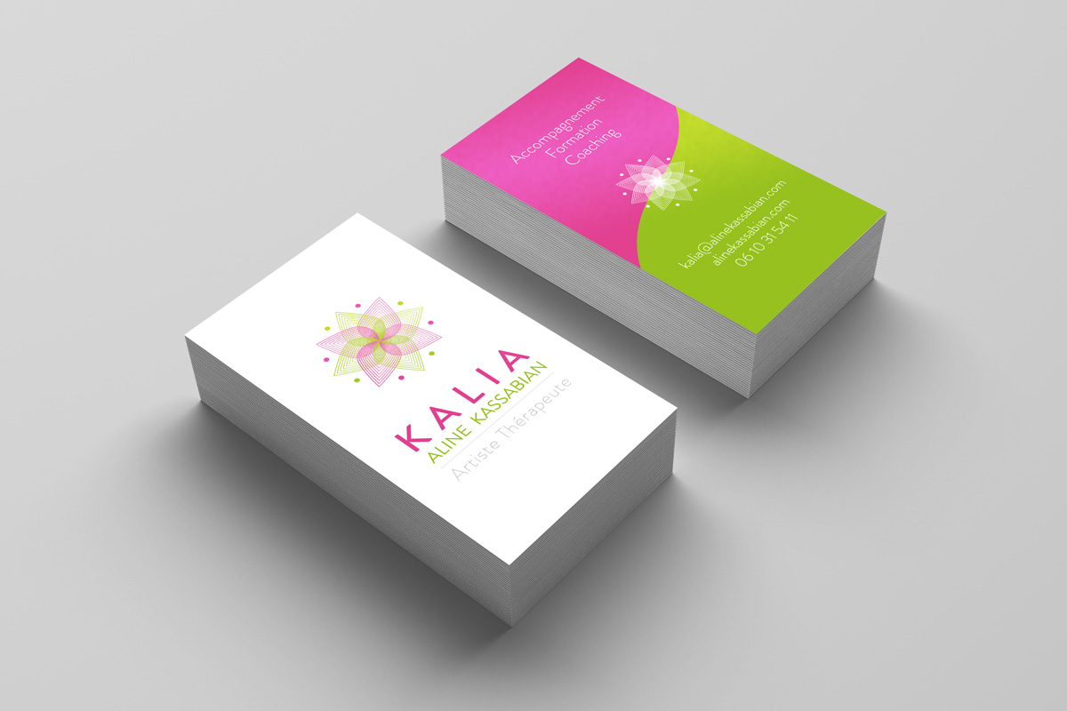 Création graphique logo Kalia
